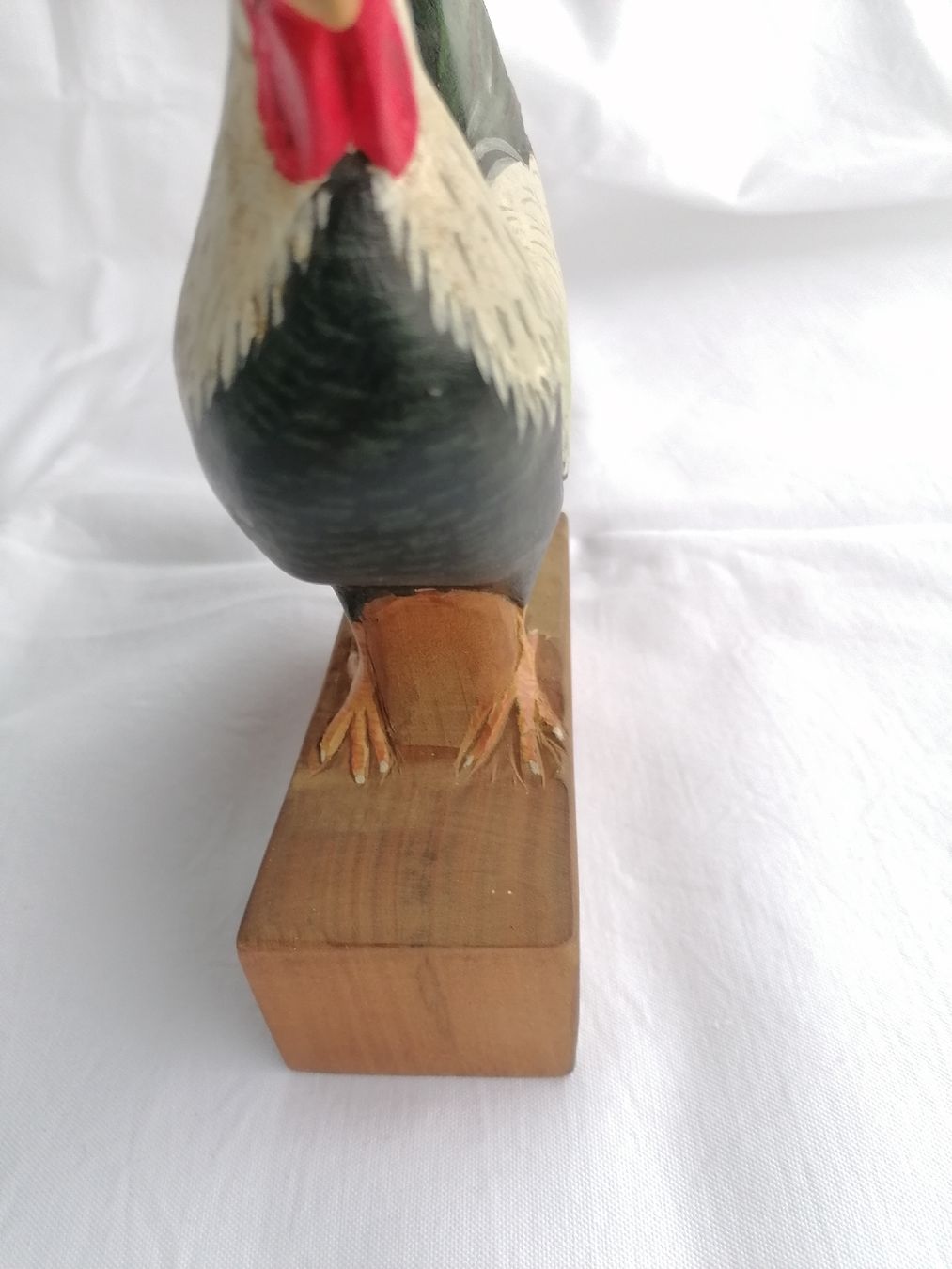 Statuette: Huhn / Güggel, Holz geschnitzt – Usato da Werthenstein venduto da Marsche1 3