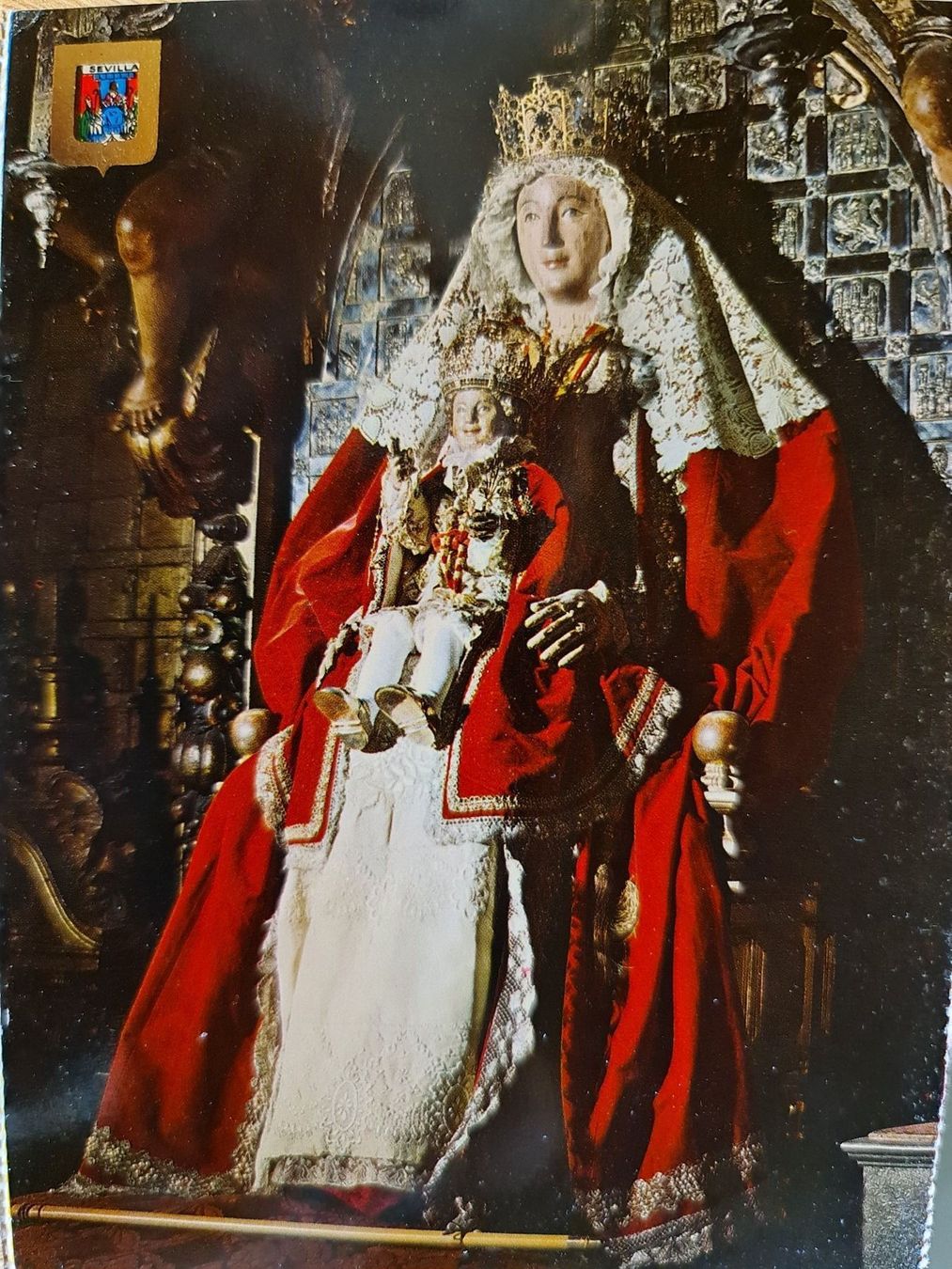Cartoline postali: Ansichtskarte Kathedrale Sevilla – Usato da Dintikon venduto da Vexi
