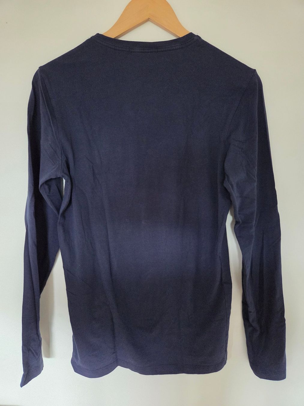 Guess T-shirt: Guess Longsleeve S dunkelblau | 93% Baumwolle | 7% Elastan – Usato da Rothenburg venduto da RaphiS549 2
