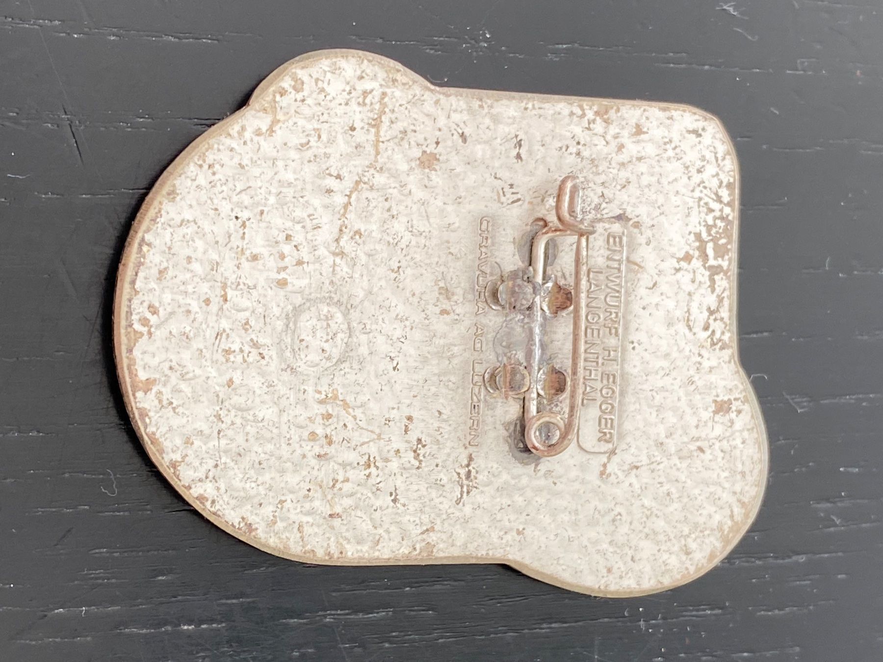 Placchette & Badge: Fasnacht Plakette Langenthal 1979 – Usato da Günsberg venduto da Peso1 1