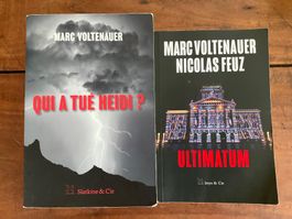 Lot 2 Livres Marc Voltenauer: Qui a tué Heidi? + Ultimatum
