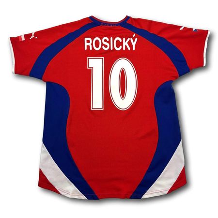 Tschechische Republik – 2000 – Heimtrikot – XL –Rosicky