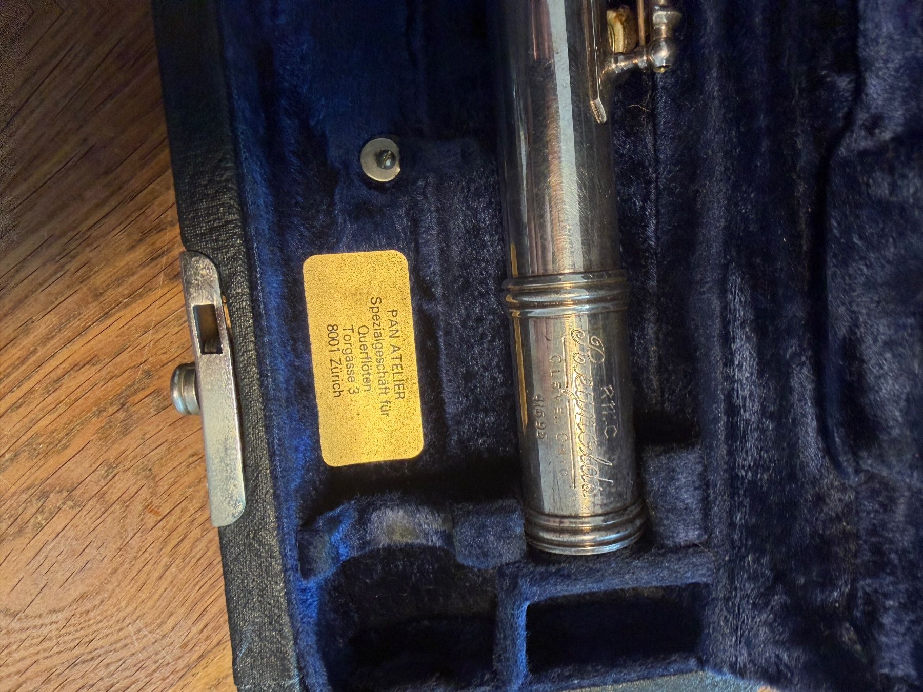 Strumenti musicali: Querflöte R.M.C  R.eunoldi   inkl. Koffer – Usato da Niederhasli venduto da swissbrocki 8
