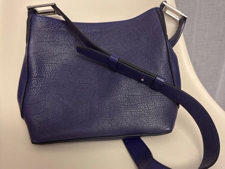 Lancel handbag, purpel leather