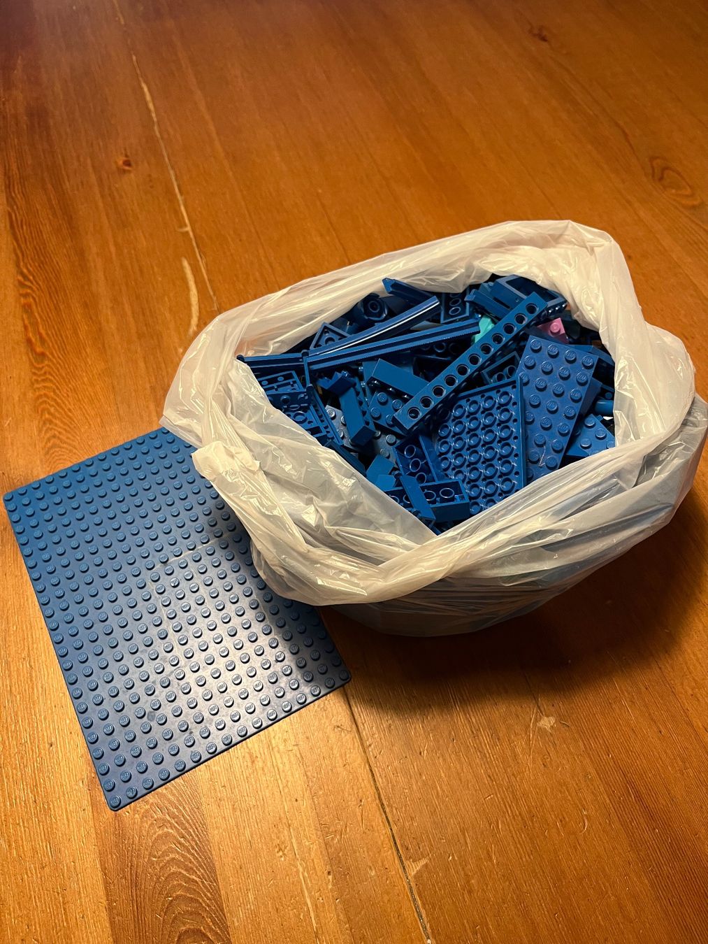 Lego Spielzeuge: Blaue LEGO-Bausteine, 2 kg – Gebraucht aus Winterthur von chruedt 1
