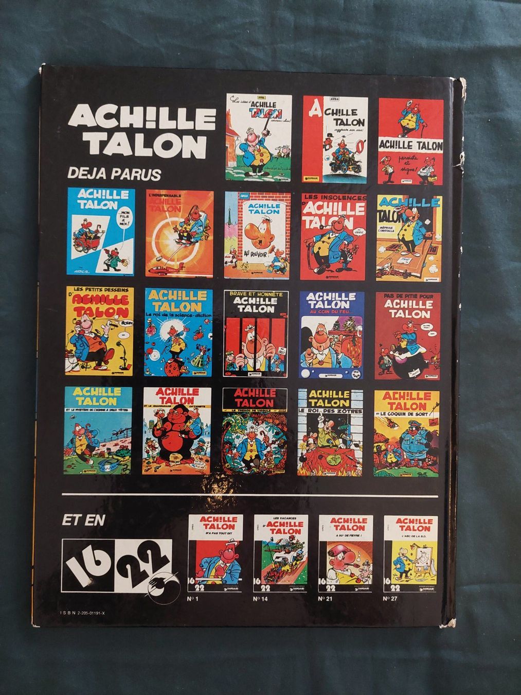 Fumetti: Achille Talon et Le Grain de la Folie EO 1978 BE – Usato da Genève venduto da Blu_BD 1