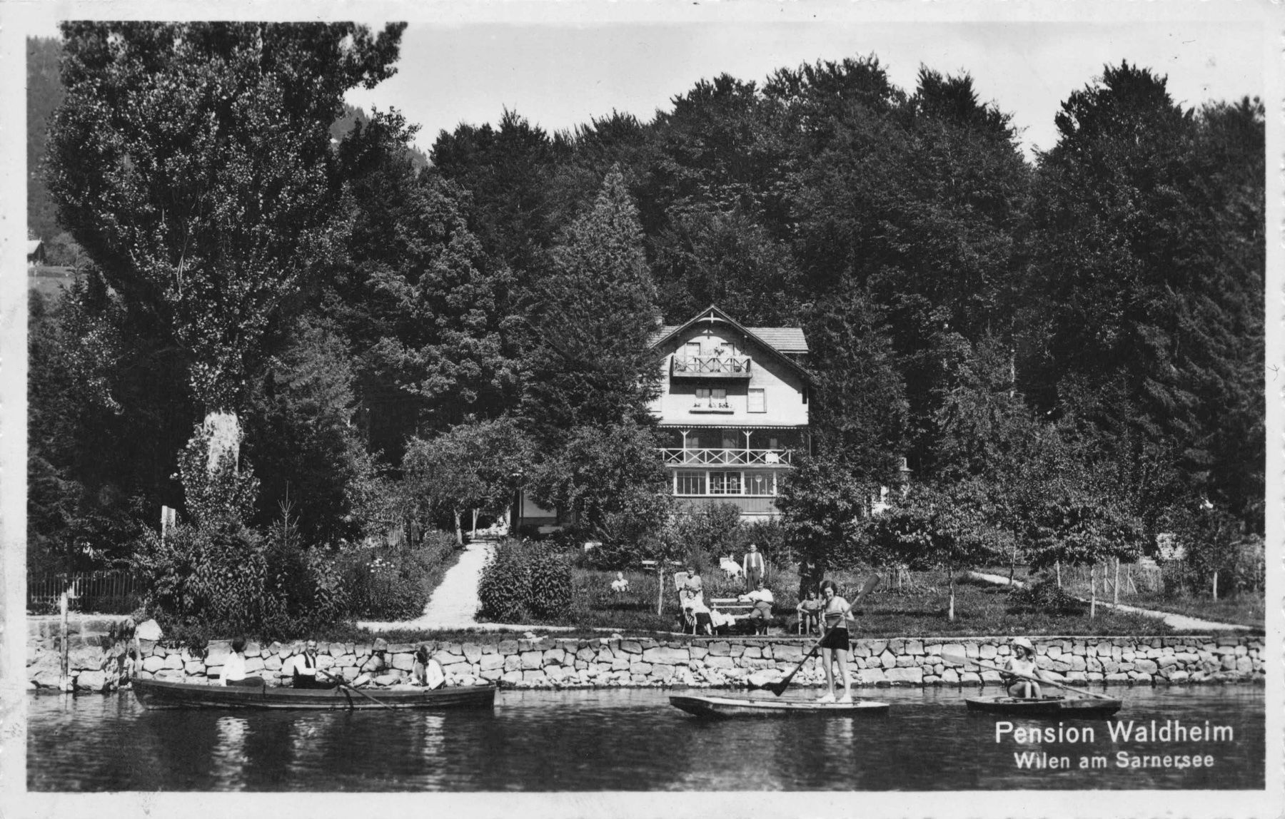 Cartes postales: Pension Waldheim – D'occasion à Biasca par Blenio71