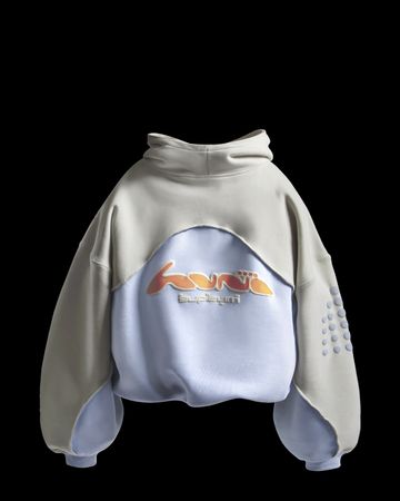 Sweat à capuche HUNI, taille XXL