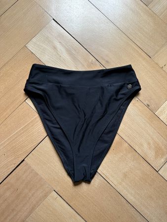 GYMSHARK - High Waist Bikini Slip schwarz XS