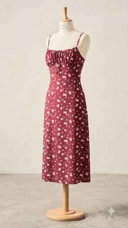 Leichtes Sommerkleid mit Blumen Gr 36