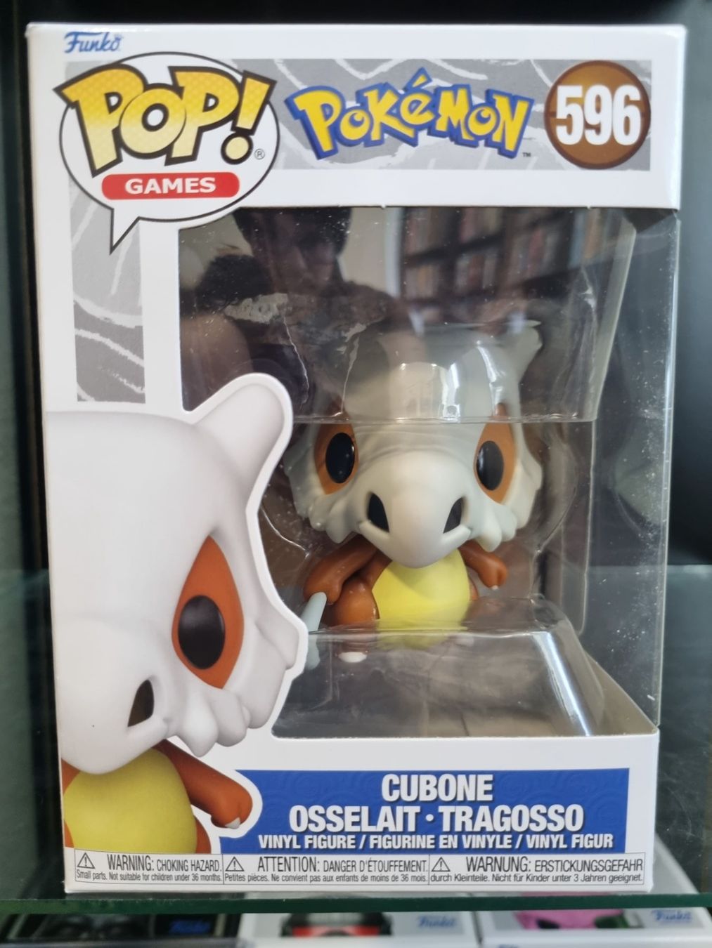 Funko Figuren: Funko Pop Pokémon #596 - Cubone • Tragosso – Neu und originalverpackt aus Oberdorf NW von CollectingWorld