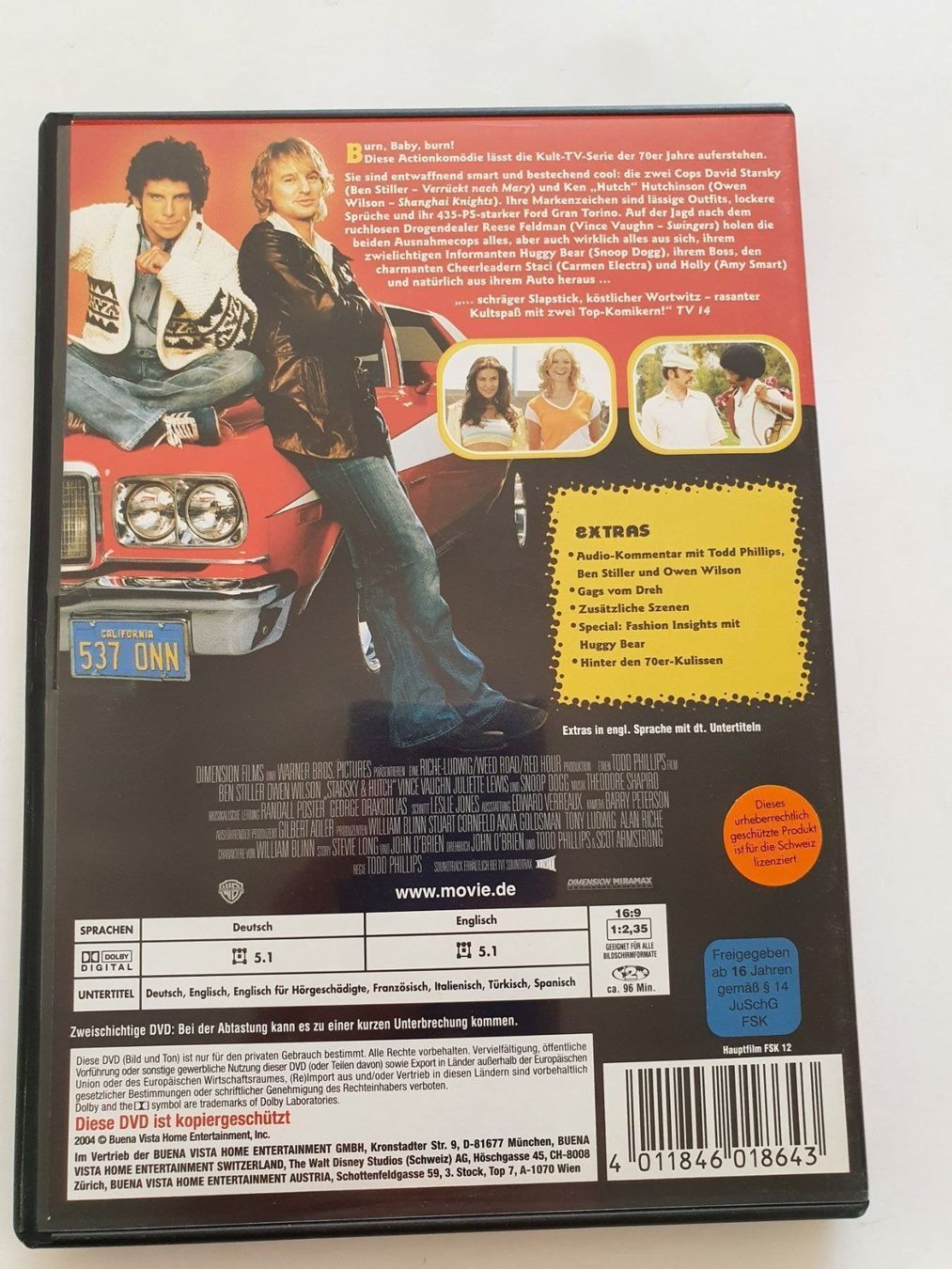 Tutti i DVDs: Starsky & Hutch – Usato da Oberdorf BL venduto da BaldenEagle 1