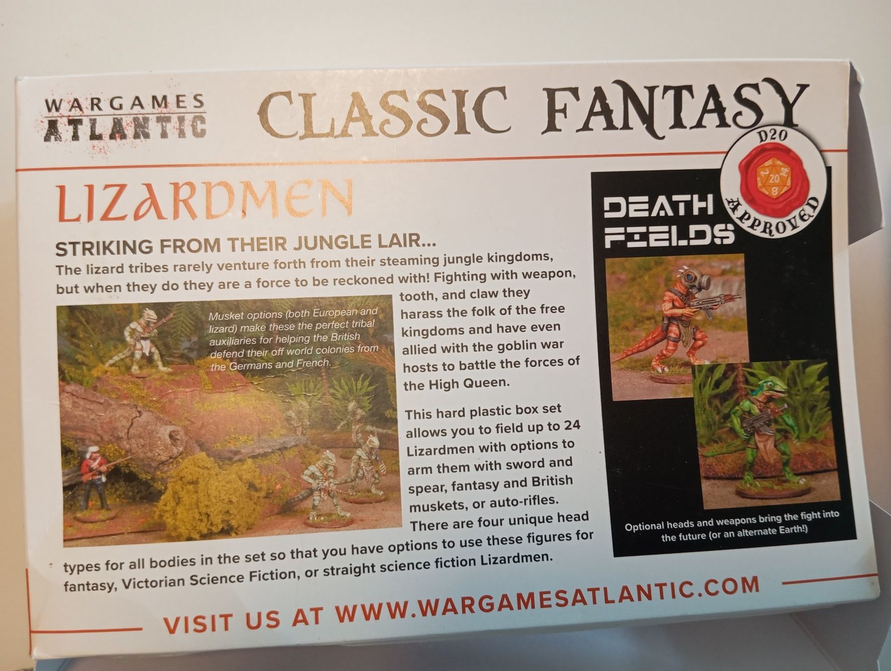 Kit di modellismo & Modellini statici: Wargames Atlantic: Lizardmen – Usato da Rodels venduto da eli_g8n7 2