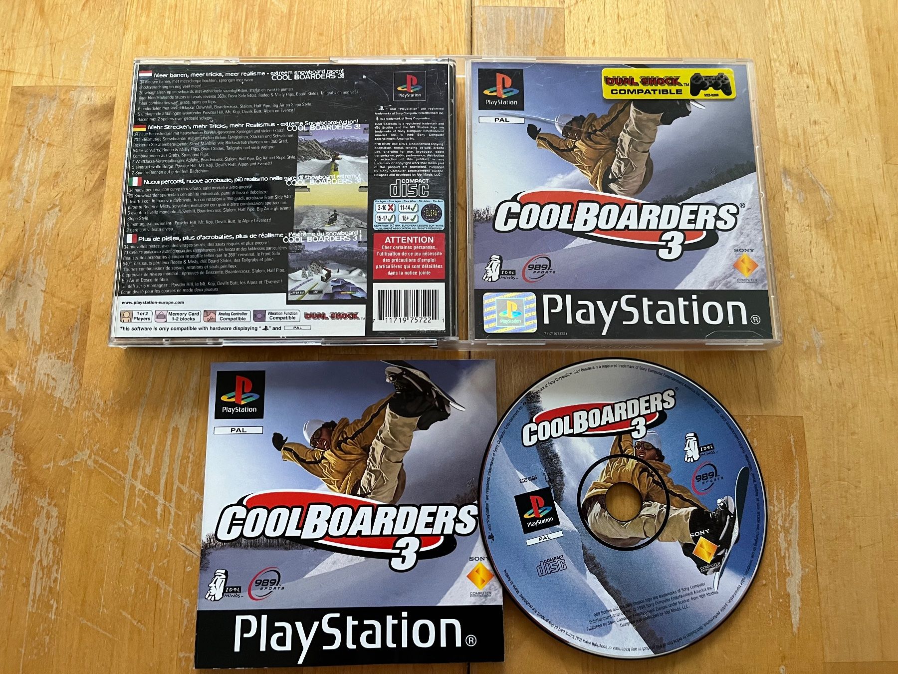 Sony Giochi: Cool Boarders 3 (CIB) – Usato da Frenkendorf venduto da gelbeZinnie