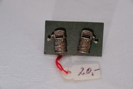 Silber 925 Ohrstecker/Anstecker - Sterling Fass Fanta
