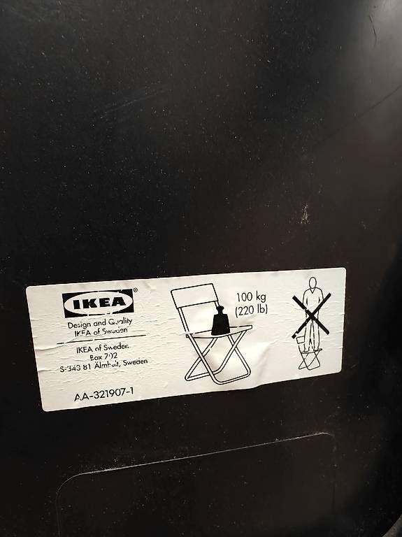 Sedie: IKEA Nisse Klappstuhl – Usato da Zürich venduto da hulk33 1