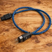 ROTH CABLE Stromkabel geschirmt, Blue, 1m, 2,5mm High End