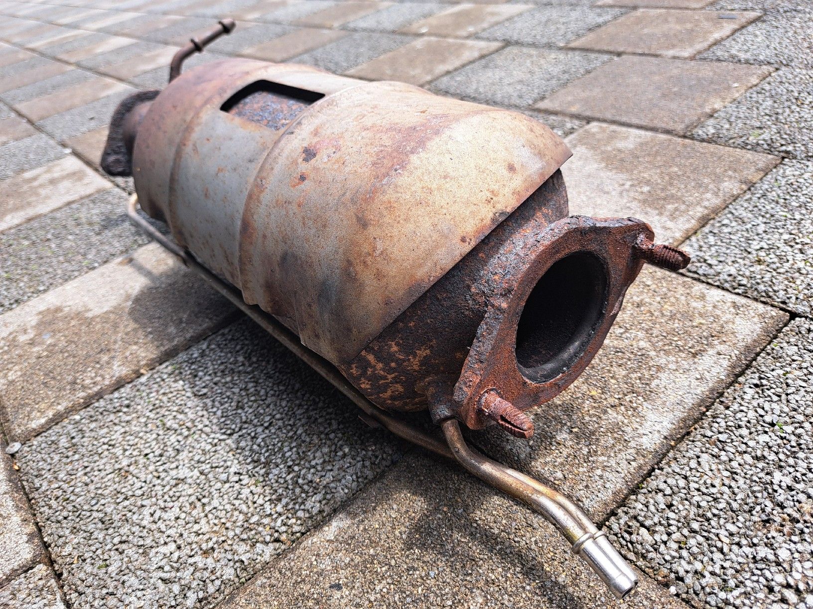Volvo Sistemi di scarico: Partikelfilter Volvo V50 Auspuff original – Difettoso da Subingen venduto da Fabenuk 4