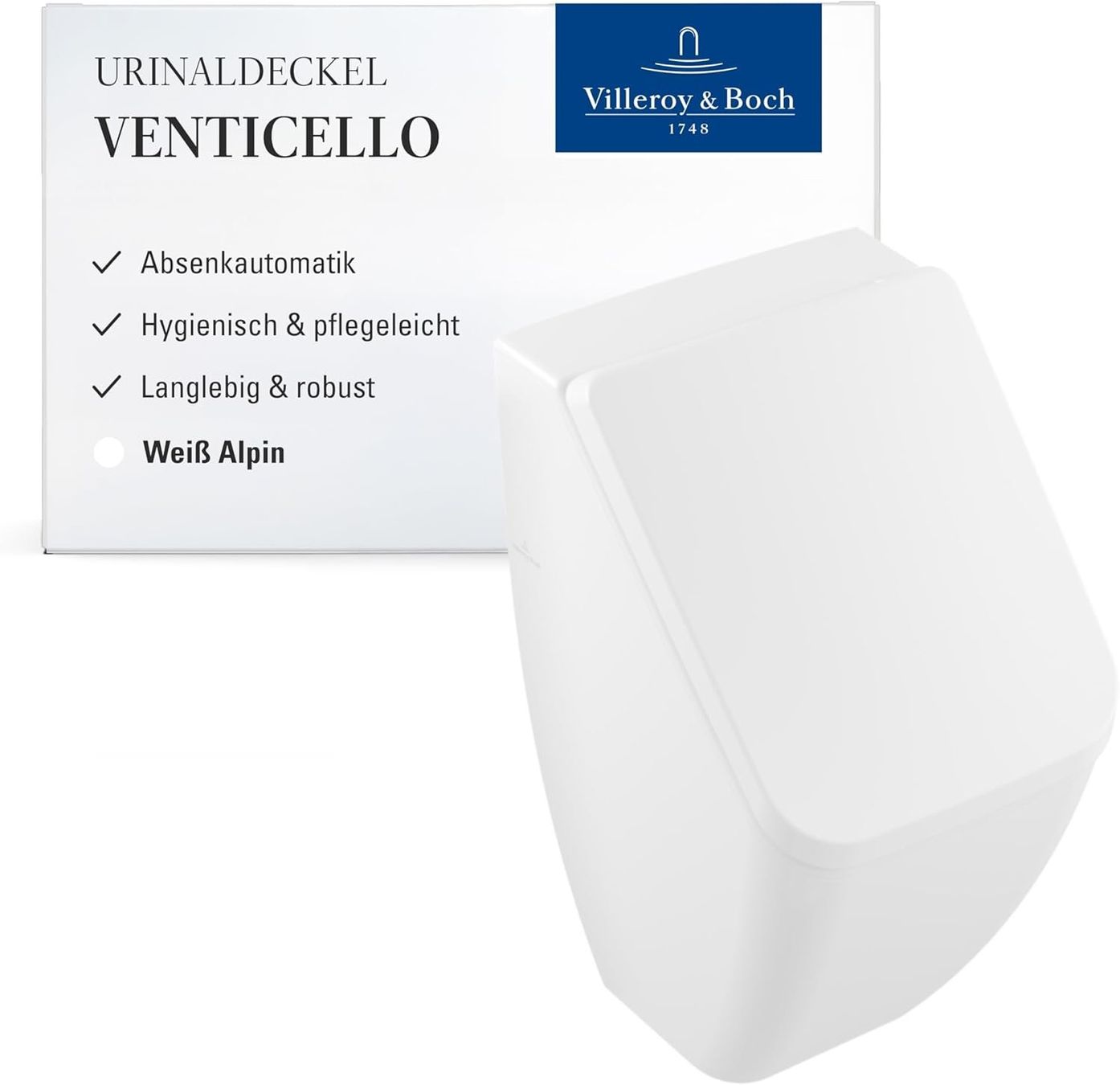 Villeroy & Boch WC: Villeroy & Boch Venticello Urinaldeckel SoftClose Weiss – Neuf avec emballage d'origine à Suhr par SchnapperCH