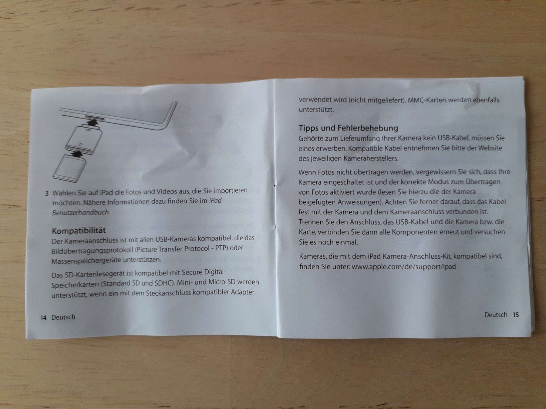 Unità & Adattatore: iPad Camera Connection Kit – Usato da Bern venduto da barbara-amsler 2