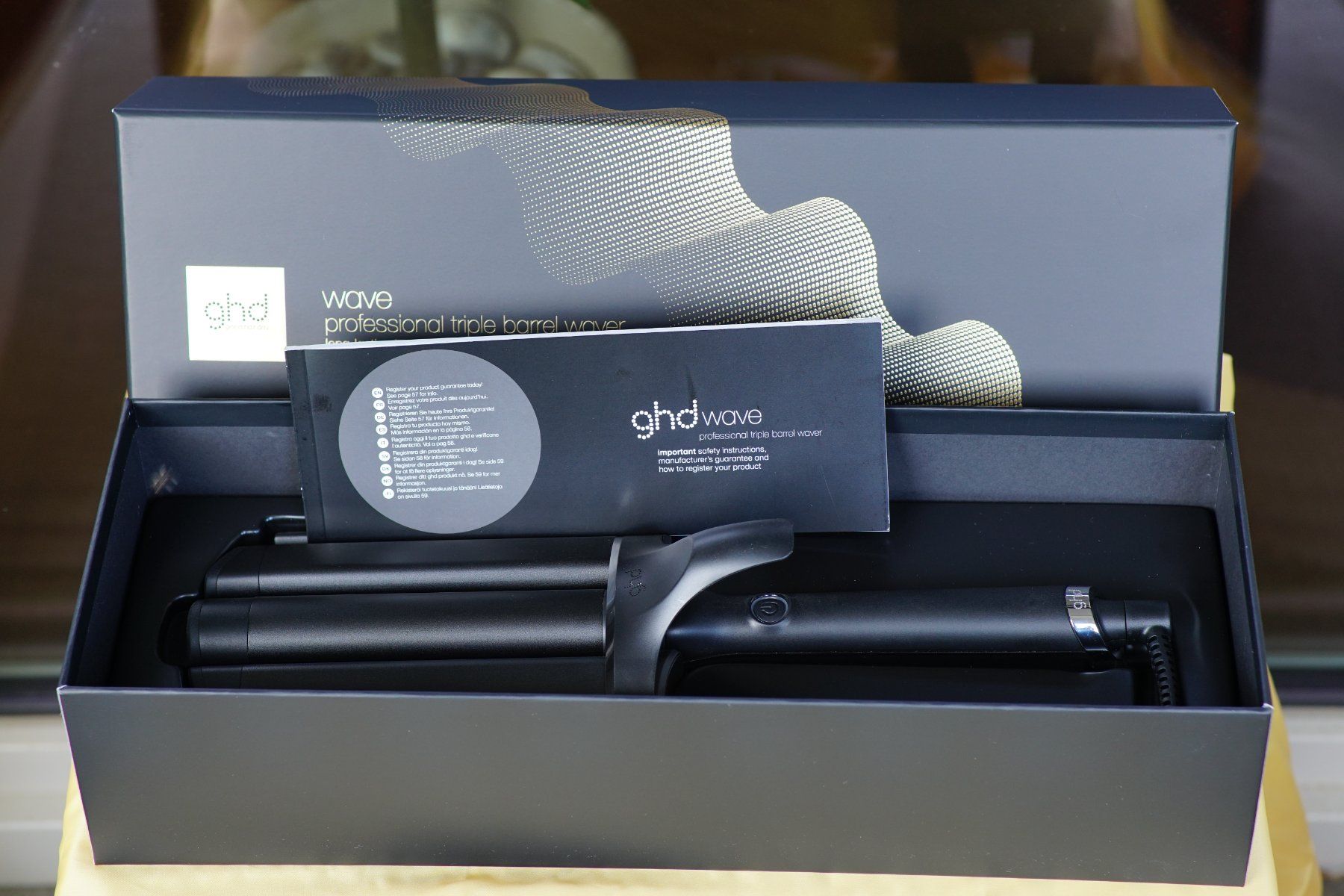 GHD Lockenstäbe & Haarglätter: ghd Wave Triple Barrel Waver, Beach Waves, Haarstyler – Neu (gemäss Beschreibung) aus Flaach von Dimacon