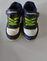 Kinderschuhe KangaROOS blau grün weiss gebraucht