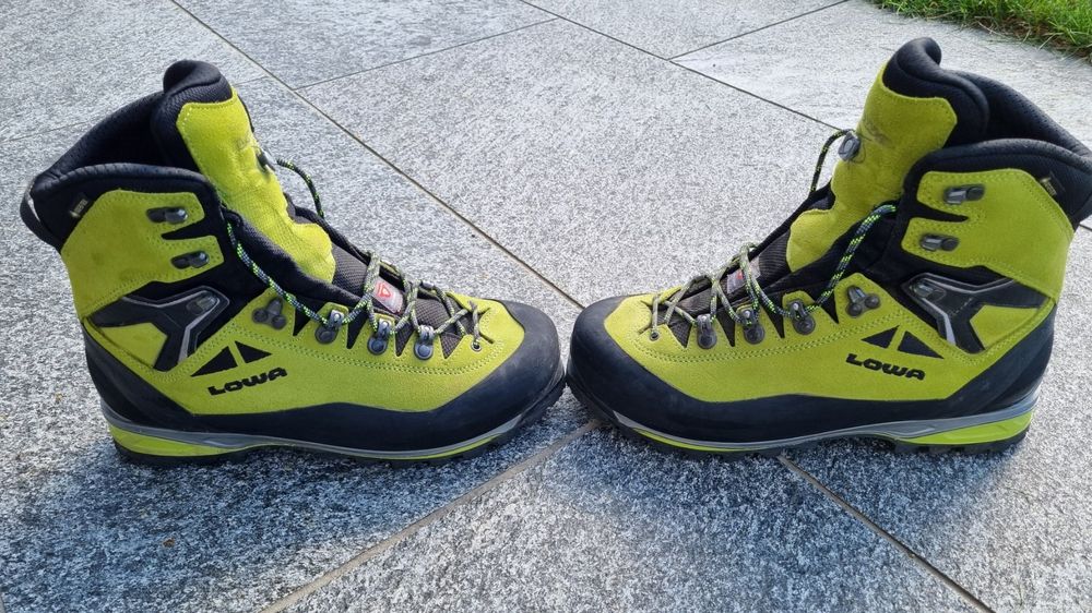 Scarponcini Da Trekking Donna LOWA Alpine Expert II GTX WS - Blu, Suede Textile, Gore-Tex