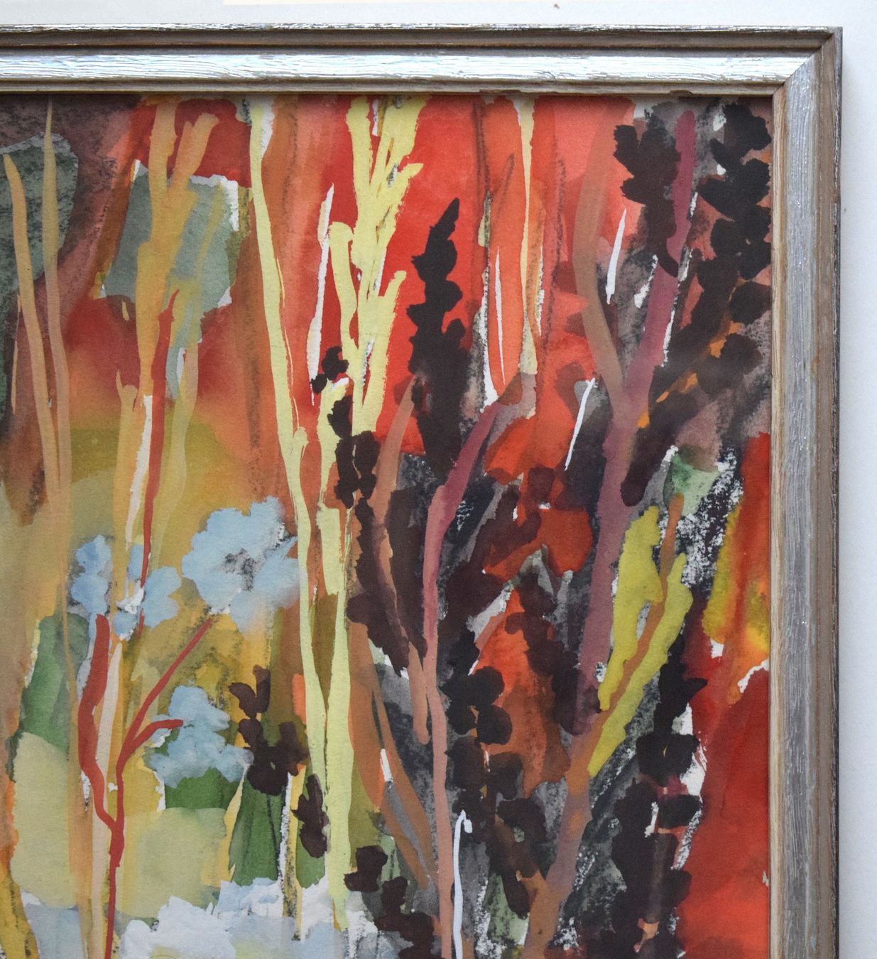 Dipinti: JAEGGI Stillleben expressiv 1966 Blumen – Usato da Zürich venduto da kunstarchiv.online 6
