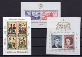 R6314  /  Liechtenstein 1967-1970 neufs XX