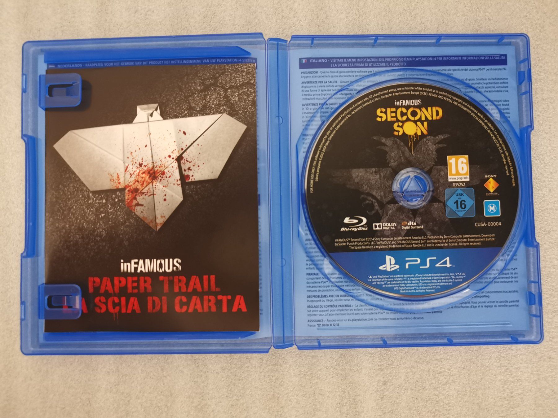 Spiele: ** INFAMOUS SECOND SON FÜR PS4, PS5 ** – Gebraucht aus Bibern SH von Anuja_20 1