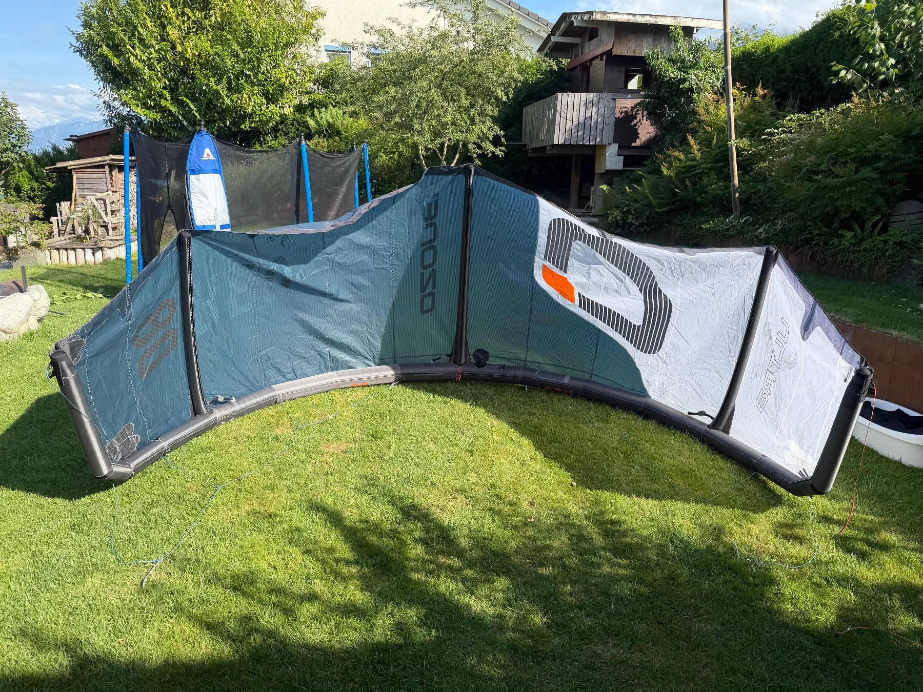 Ozone Aquilone: Ozone Reo Ultra-X v7 wave kites – Usato da Gwatt (Thun) venduto da marcramseier 8
