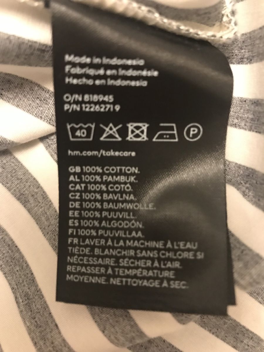 H&M Kleider: Gestreiftes Kleid Grösse S neuwertig – Gebraucht aus Dübendorf von nela123 5