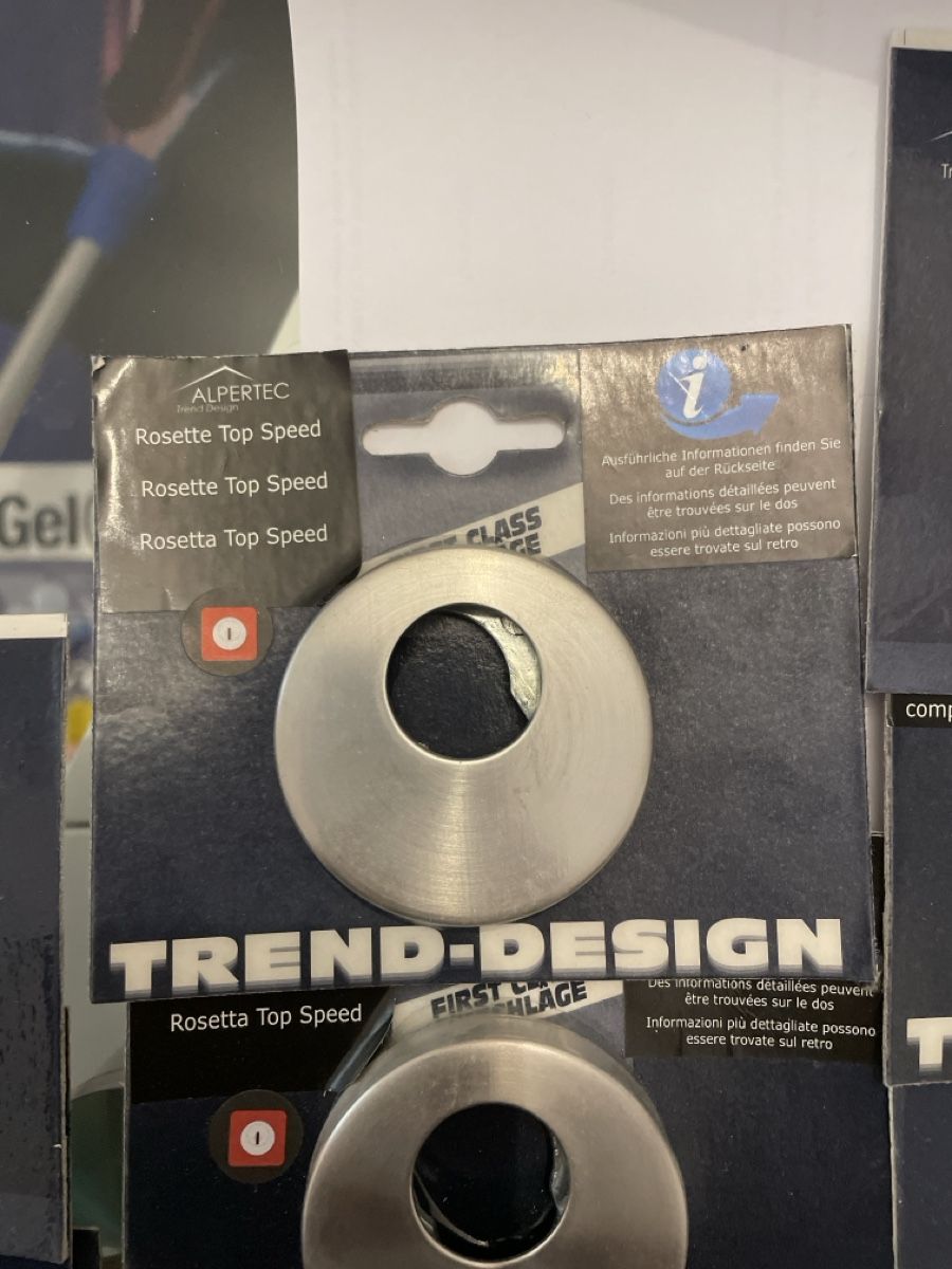 Schlösser: Rosette di sicurezza Trend Design Alpertec set porta d'ingre – Neu und originalverpackt aus Flums von mai_9fr6 1