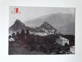 Sion en 1912, carte postale, repro photo F. Rohr, N° 1024