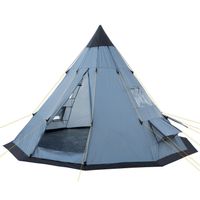 CampFeuer Spirit - Indian Tipi Zelt grau