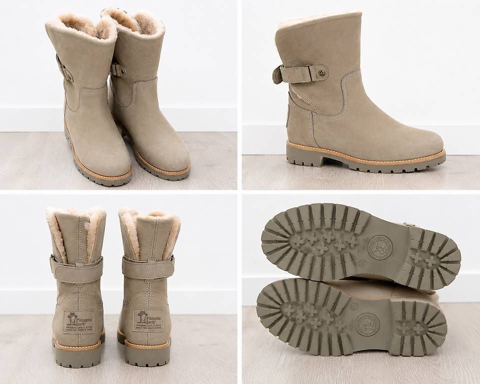 Panama Jack Scarpe da donna: Neue Panama Jack Winterstiefel Gr. 38  echtes Lammfell – Nuovo (secondo la descrizione) da Herrliberg venduto da van_essa1234