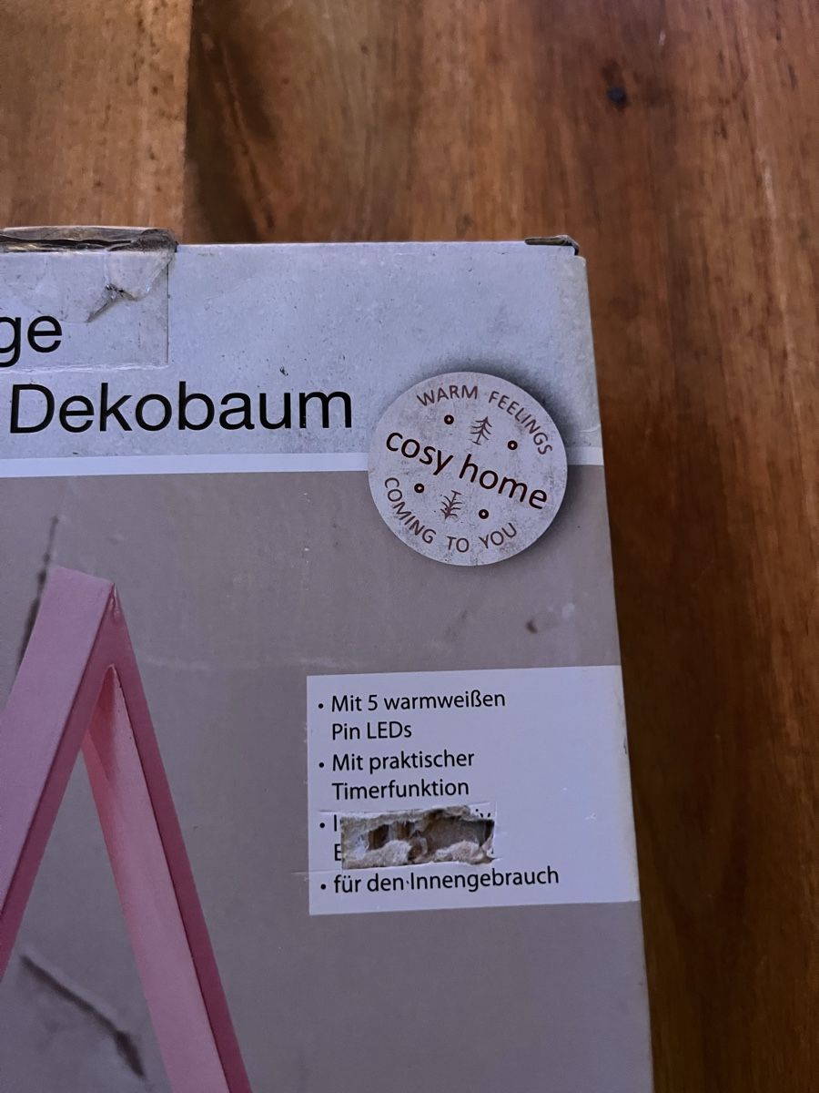 Tutte le decorazioni: Weihnachtsbaum Fenster Klein – Nuovo e nell'imballaggio originale da Dietikon venduto da Ute7092 1