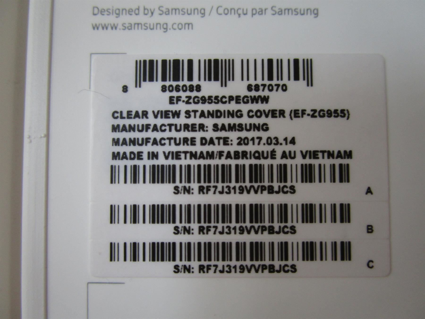 Cover & Protezioni schermo: Orig. Samsung LED-View Cover S8+ pink – Nuovo e nell'imballaggio originale da Eschenbach SG venduto da brocarte 9