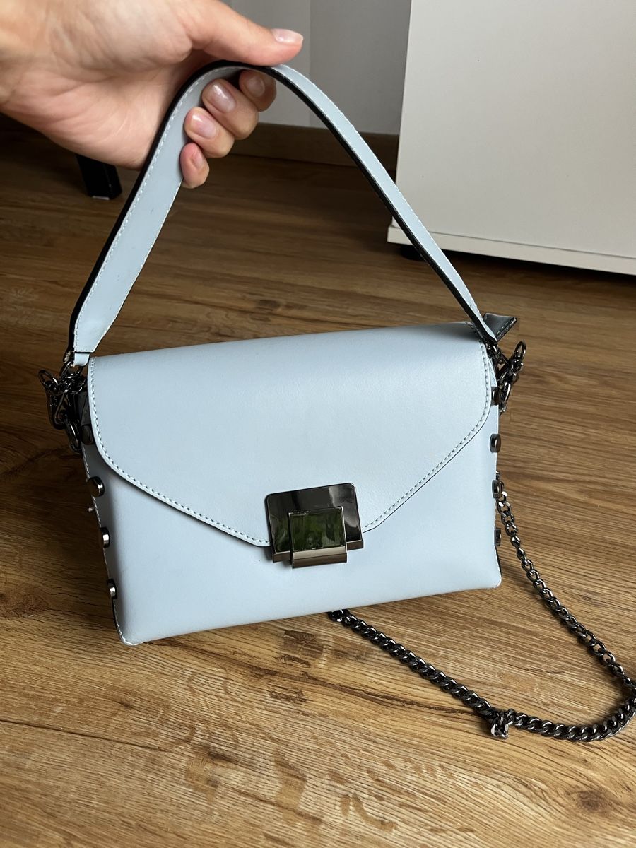 Taschen für Damen: Blaue Lederhandtasche – Neu (gemäss Beschreibung) aus Schaffhausen von juf_98r9 1