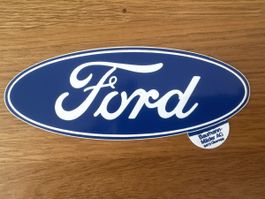 Vintage Ford Aufkleber Baumann Mäder AG Oberegg