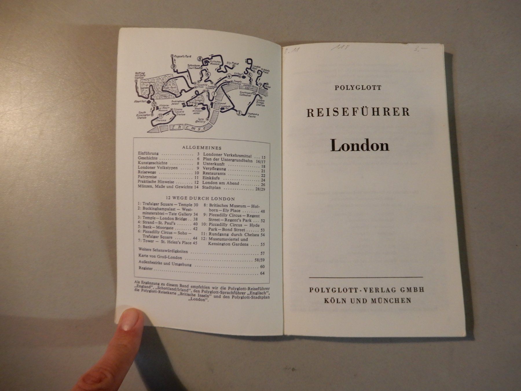 Libri: Polyglott Reiseführer London Vintage 1968 – Usato da Erstfeld venduto da Mario_boe0 1