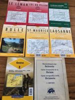 8 Landkarten der Schweiz