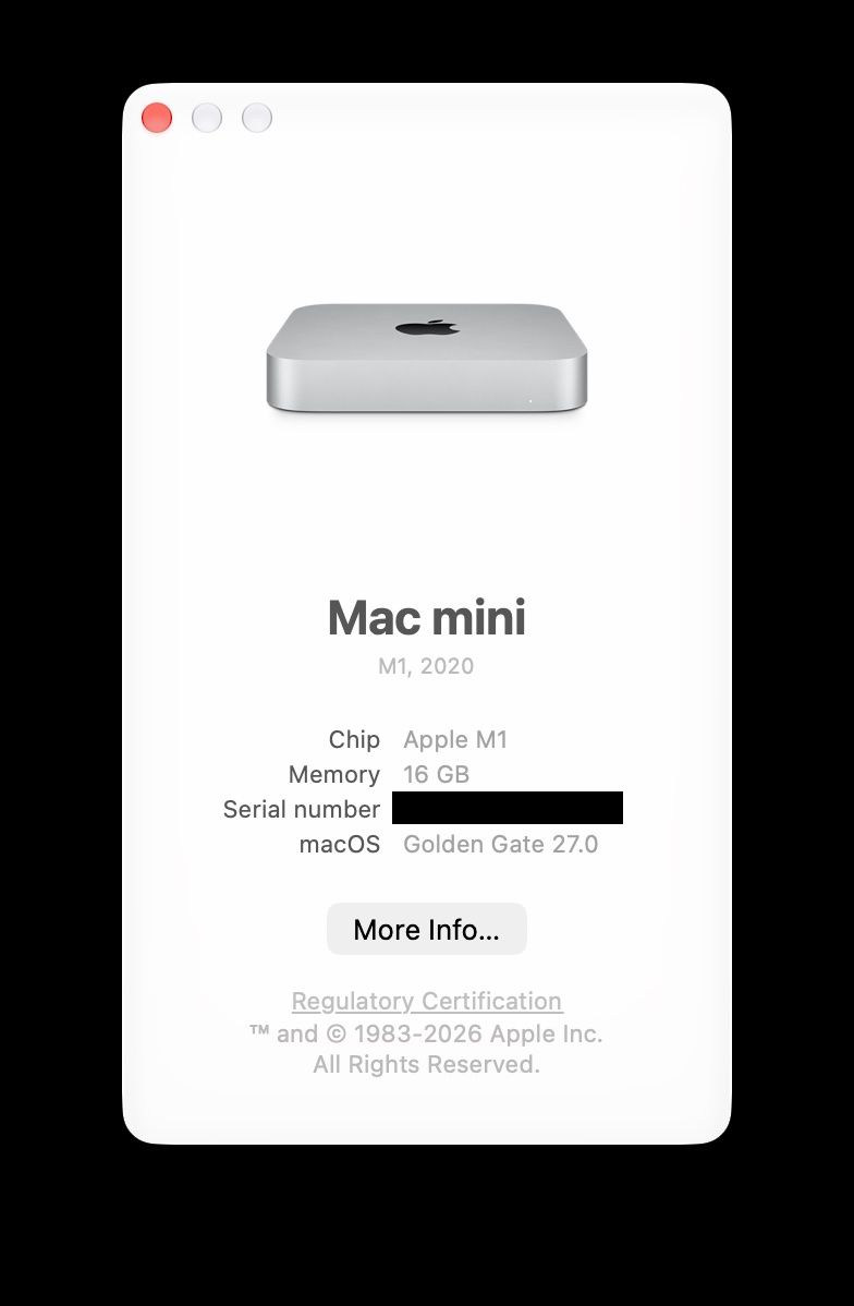 Apple PC: Apple Mac mini M1, 16GB, 1TB SSD – Usato da Teufen AR venduto da McNis 2