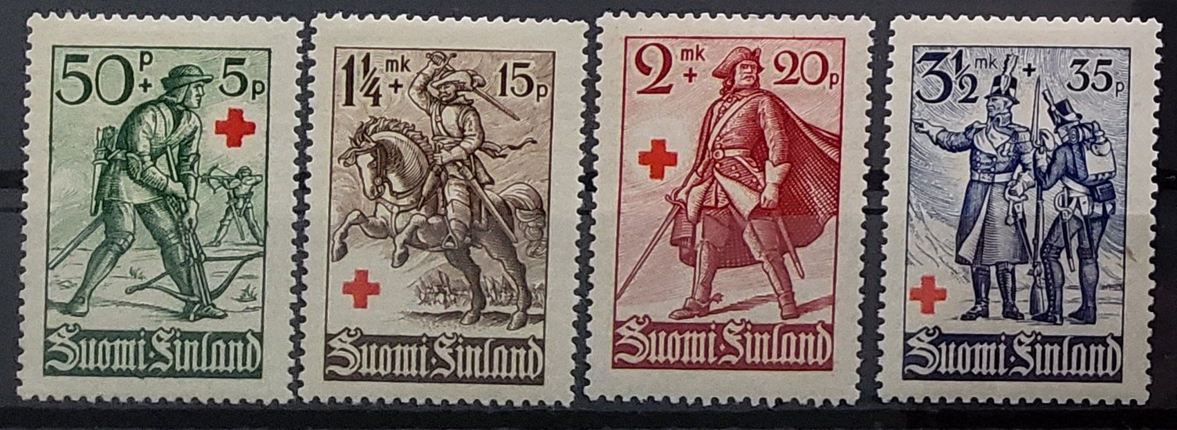 Tutti i francobolli: Finnland Rotes Kreuz 1940, postfrisch – Usato da Buchrain venduto da mue_kru