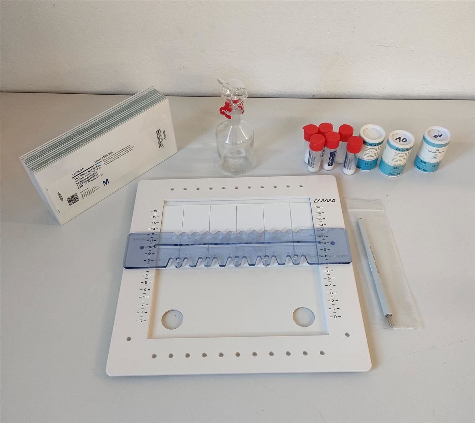 Alle Maschinen: Dünschicht-Chromatograpie Spotting Guide – Gebraucht aus Niederdorf von LeptonAG_Labor 1