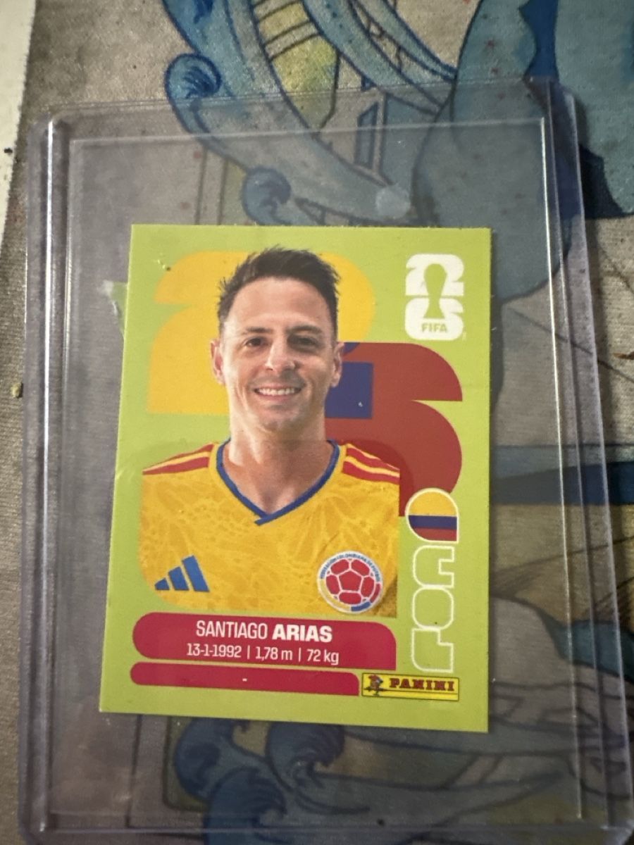 Panini Sammelbilder & Trading cards: santiago arias panini 2026 sticker error  – Neu (gemäss Beschreibung) aus Triesen von ste_z5gy