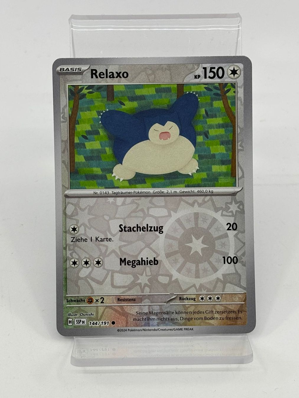 Pokémon Carte collezionabili: Pokemon Relaxo 144/191 – Usato da Herisau venduto da Pokemon2025