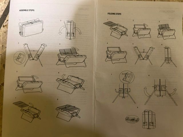 Griglie: NEU / Picknick Grill - Barbecue im Koffer – Nuovo e nell'imballaggio originale da Opfikon venduto da MKT1909 6