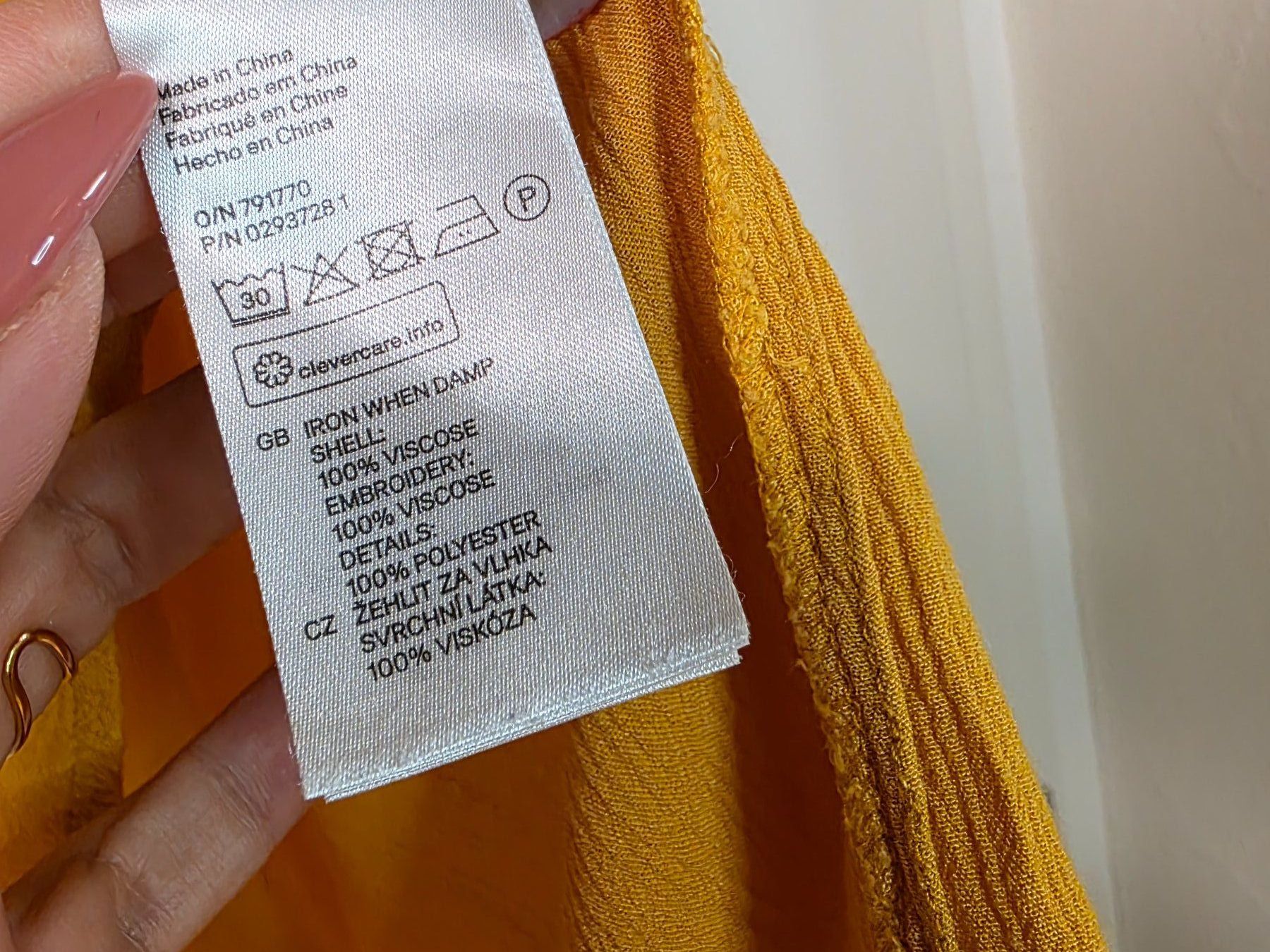 H&M Camicette: H&M gelbe Bluse, Boho-Stil, Größe M – Usato da Wald ZH venduto da CapLux 7