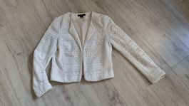 hübsche Boho Jacke ivory Braut 👰‍♀️